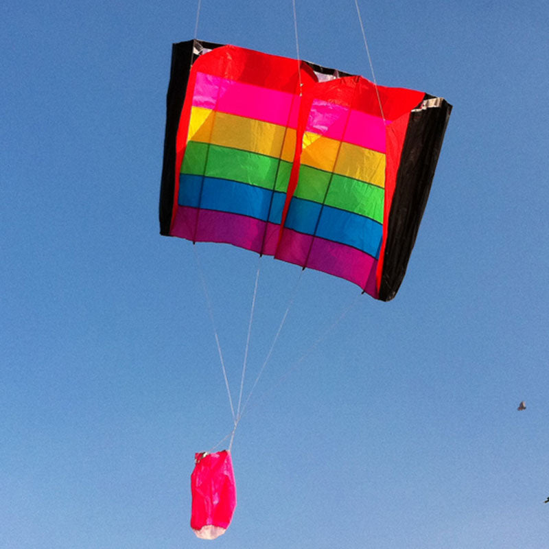 big rainbow inflatable kite