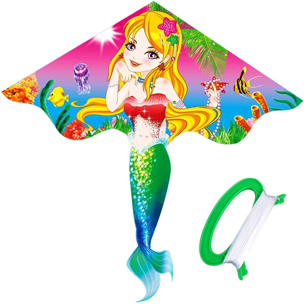 Cartoon Mermaid Kites for kids