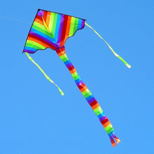 Load image into Gallery viewer, classic rainbow delta kite
