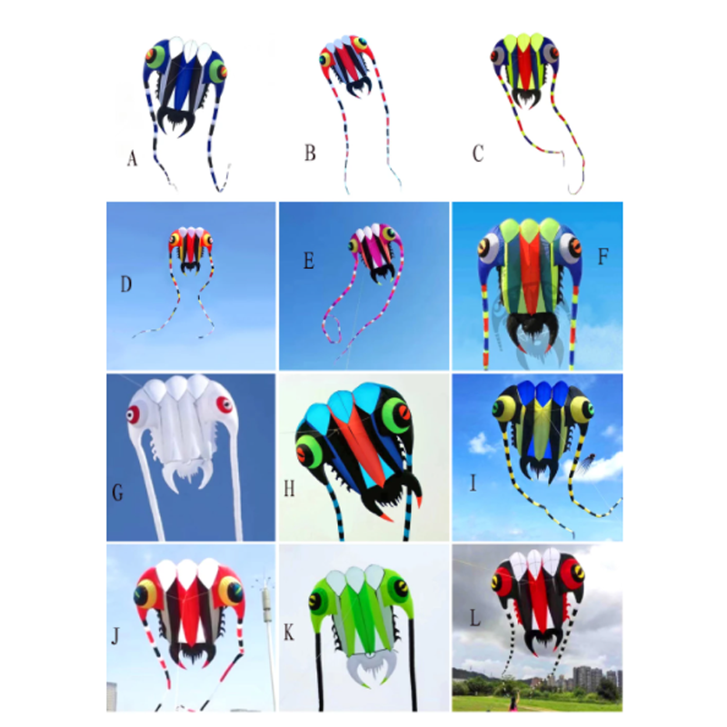 customize big nylon trilobite kite