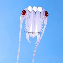 Load image into Gallery viewer, new 2sqm white nylon trilobite kite
