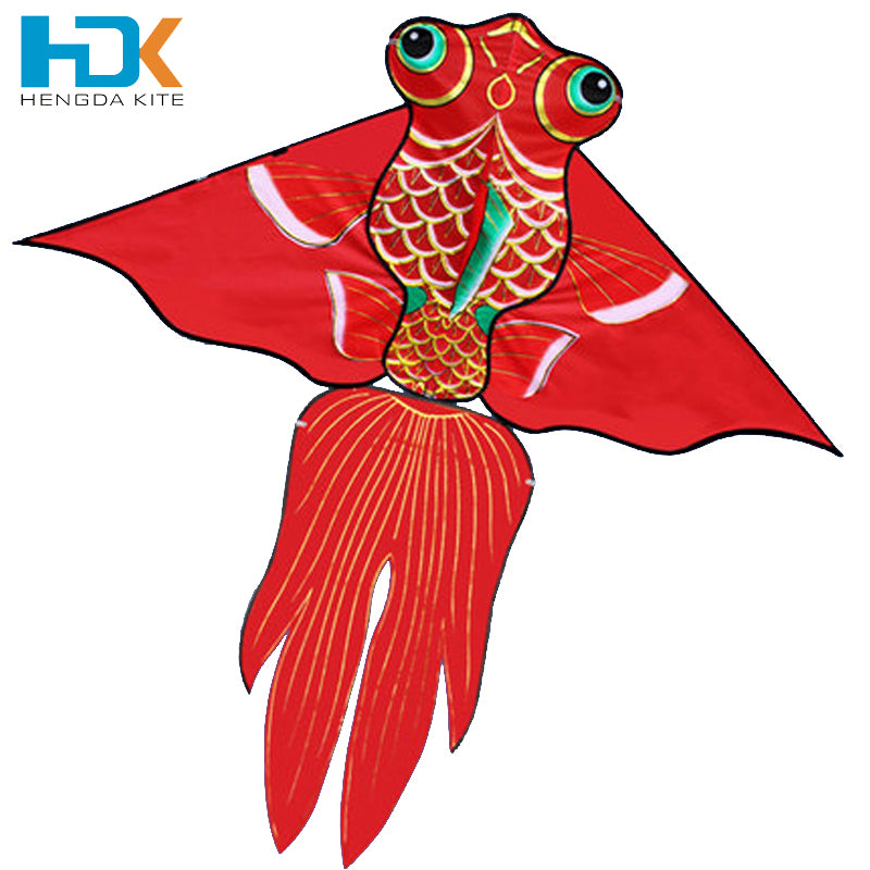 classic red goldfish kite