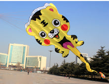 Load image into Gallery viewer, inflatable tiger kite with long tail
