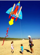 Load image into Gallery viewer, colorful rocket kite for kids

