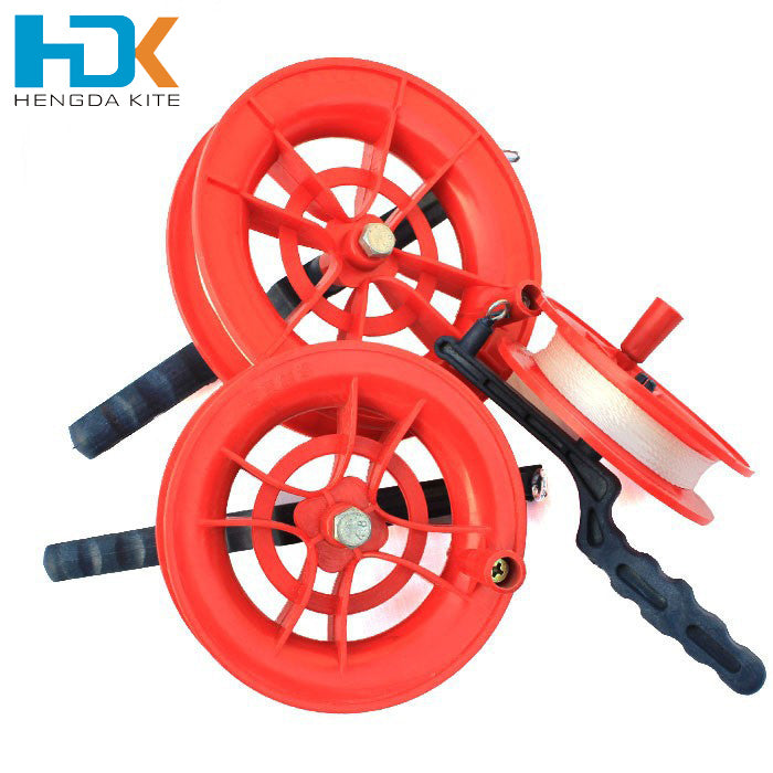 Kite spool with flying line